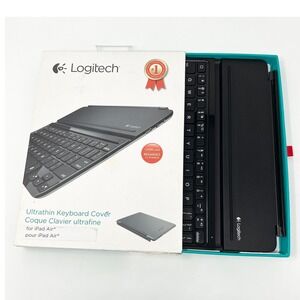 Logitech Ultrathin Keyboard Cover for iPad Air Space Gray Bluetooth i5 Y-R0041